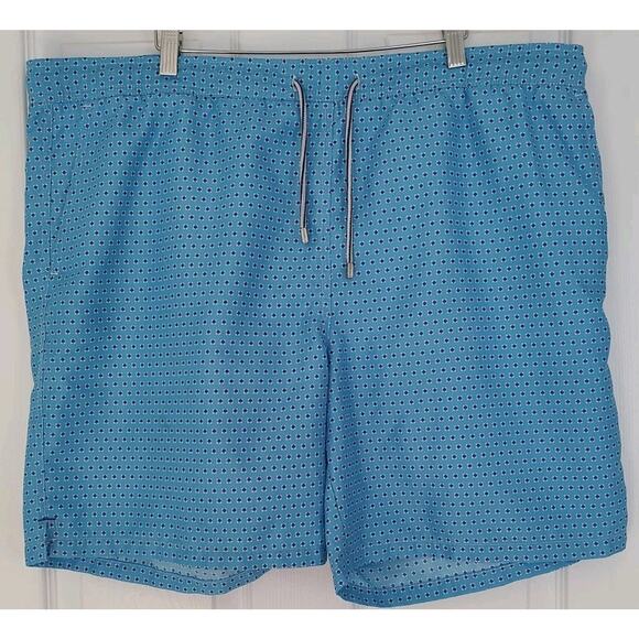 Men's Peter Millar Shackleford Performance Hybrid Swim Shorts Macau Blue - XL - Picture 1 of 8